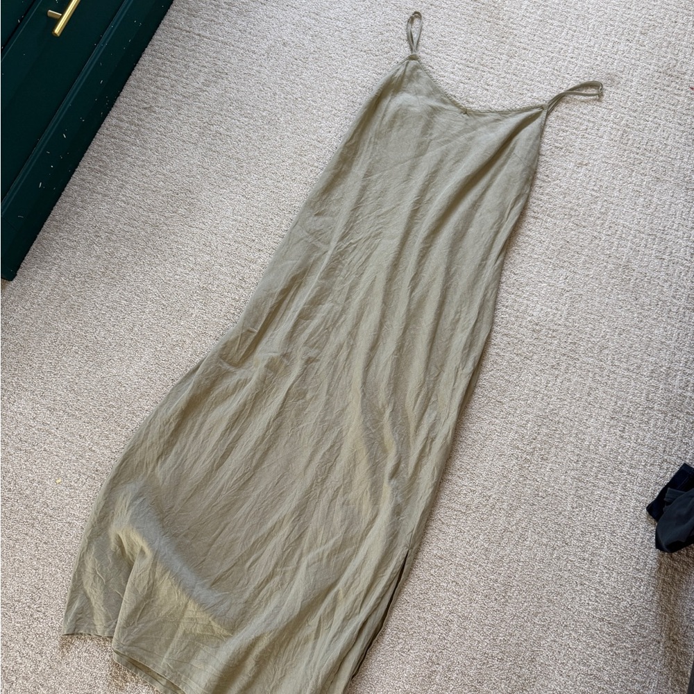 Cotton On Khaki Slip Dress